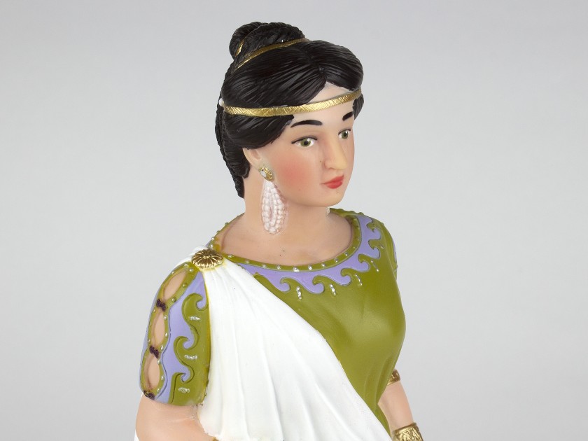 Figura de plástico de Cleopatra