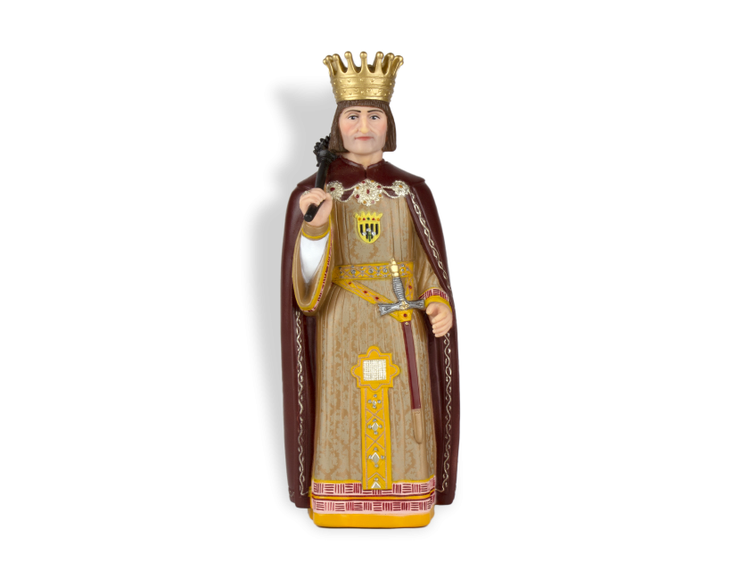Plastic figurine of King Jaume I