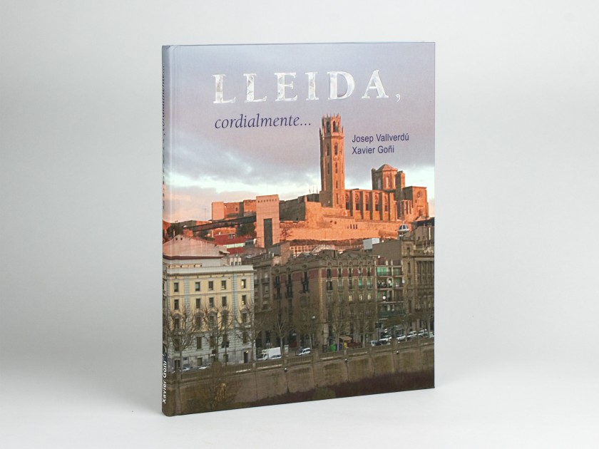 tapa de un libro con el título "Lleida Cordialment"
