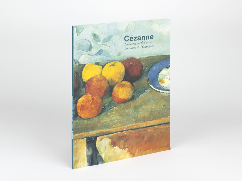 tapa de el catàleg d'una exposició dedicada a Cézanne