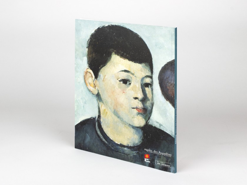 tapa de el catàleg d'una exposició dedicada a Cézanne