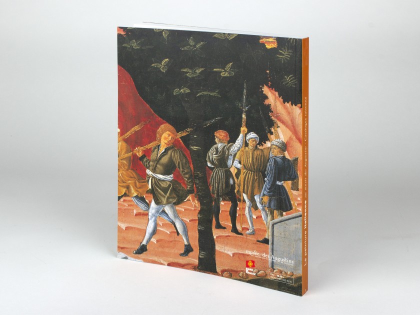 couverture du catalogue d'une exposition consacrée à la peinture italienne