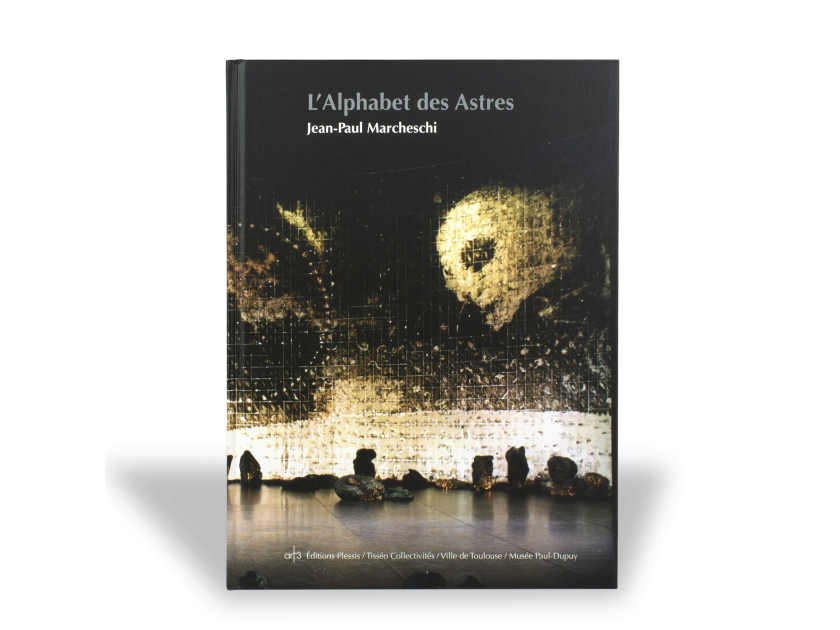cover of the exhibition catalogue "L'alphabet des astres"