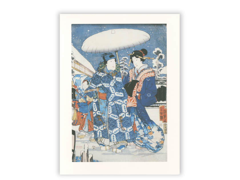 Print by the Japanese artist Kunisada