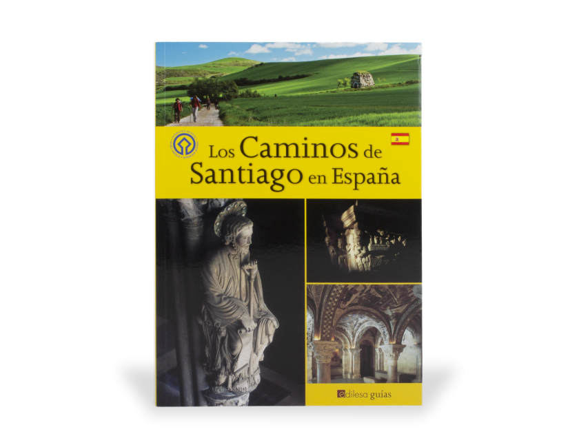 cover of a book entitled "Los caminos de santiago en España"