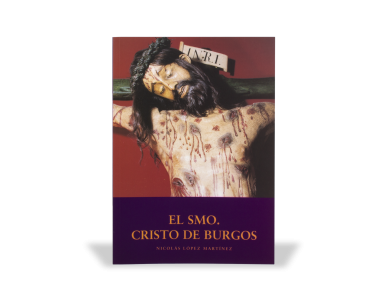 cover of a book, whose title is "El santísimo cristo de Burgos".