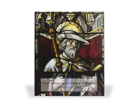 cover of the book "las vidrieras de la catedral de burgos