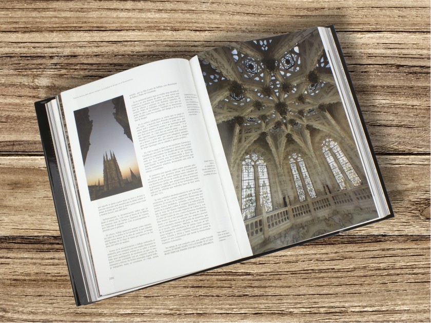 Tapa del libro "La catedral de Burgos. Ocho siglos de historia y arte".